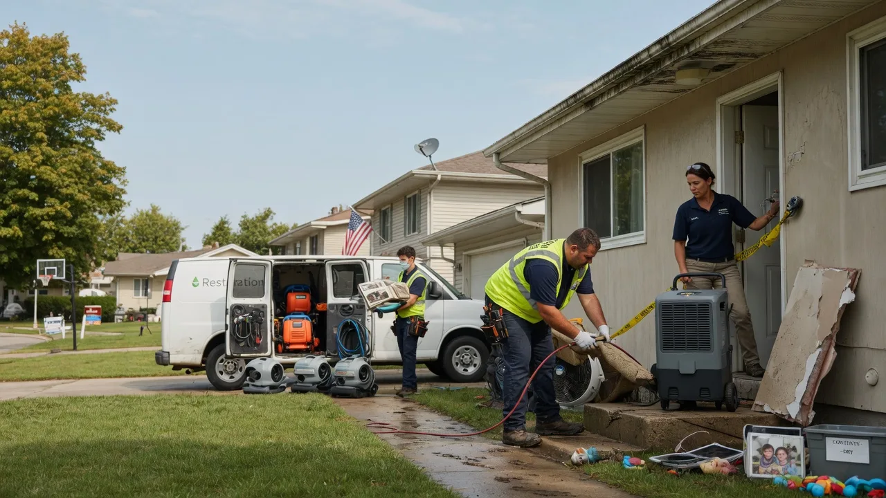Water Damage Restoration in Wixom, MI near me